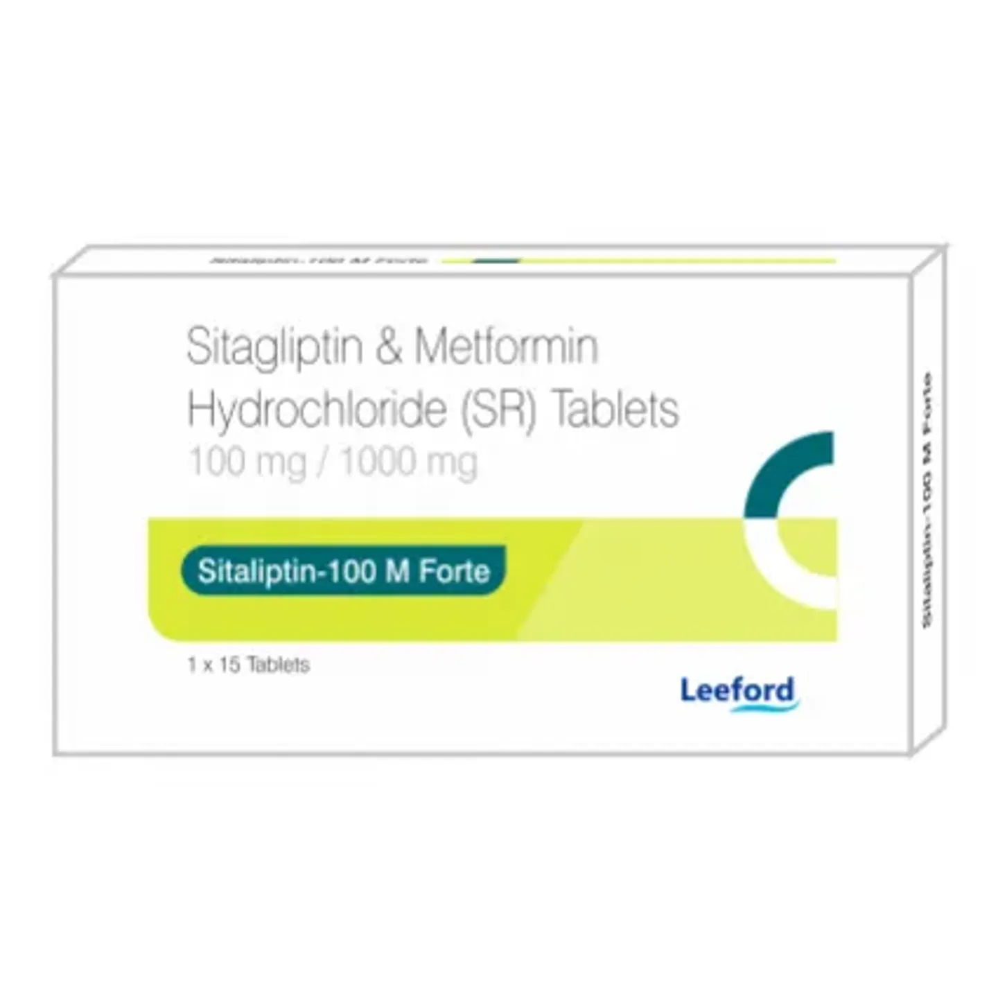 Sitaliptin 100 M Forte Sr Tablet product image