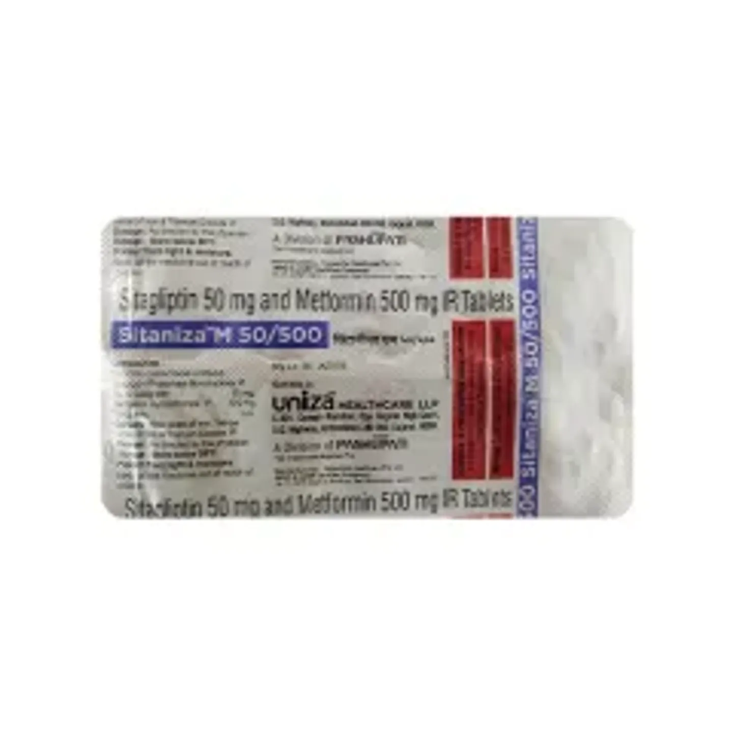 Sitaniza M 50/500 Tablet product image