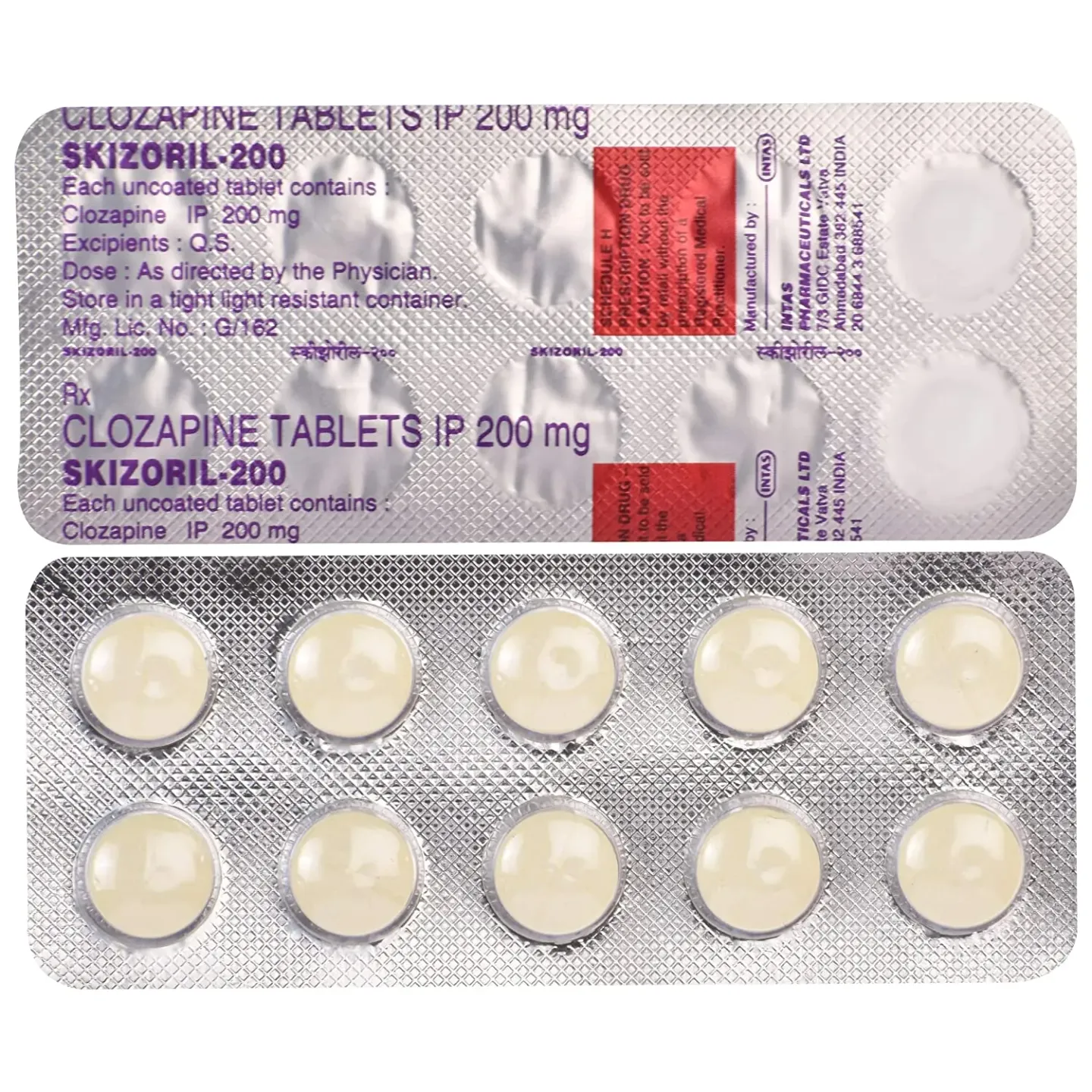Skizoril 200 Tablet product image