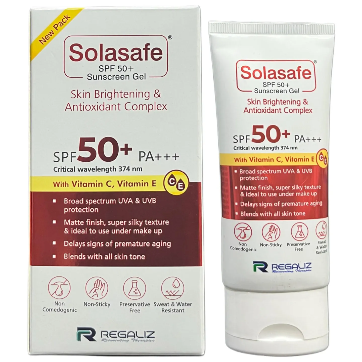 Solasafe Sunscreen Gel 50gm product image