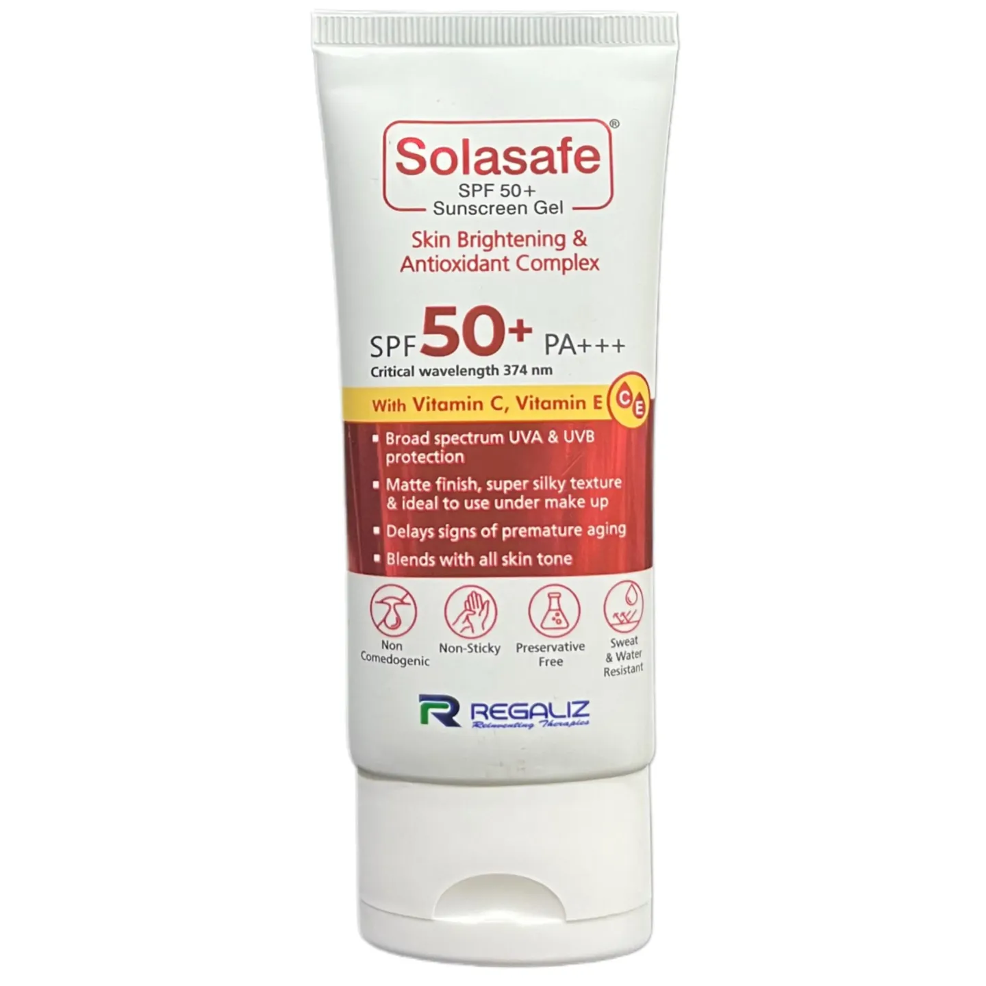 Solasafe Sunscreen Gel 50gm product image