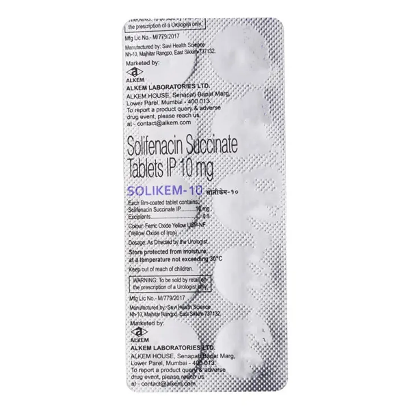 Solikem 10 Tablet product image