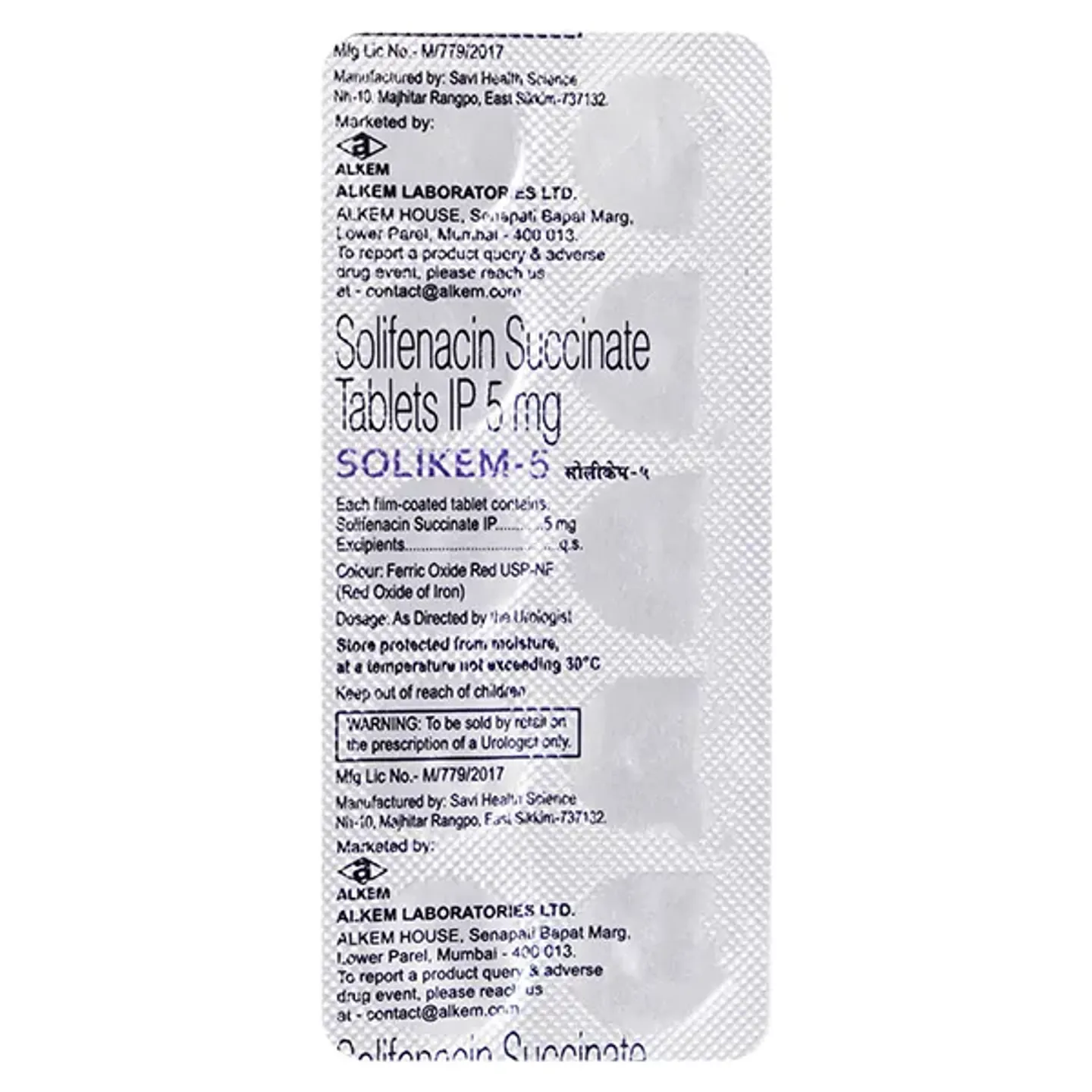 Solikem 5 Tablet product image