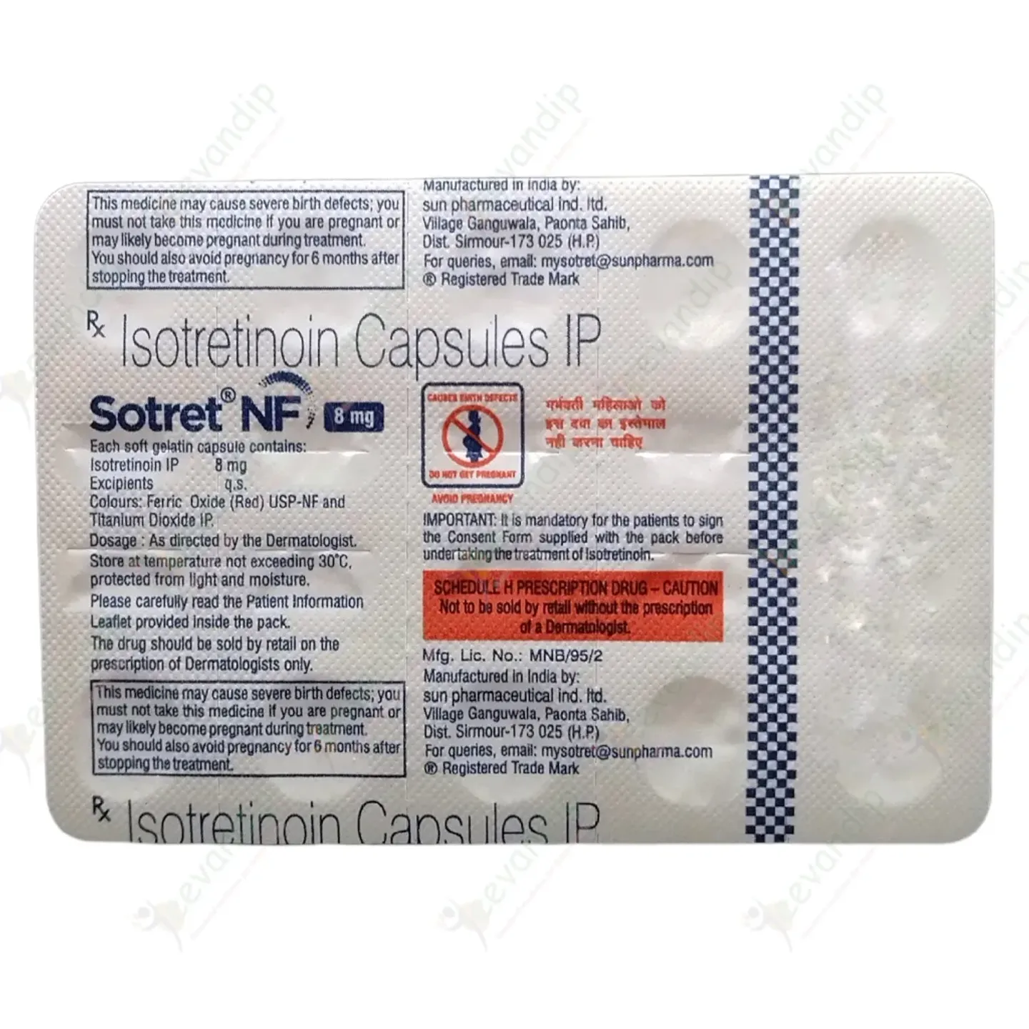Sotret Nf 8 Capsule product image