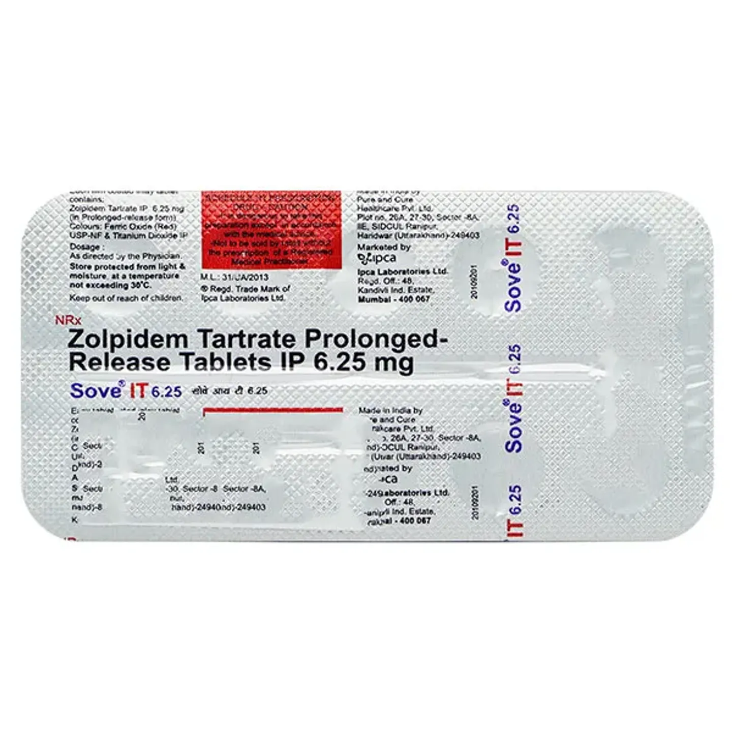 Sove It 6.25 Tablet product image