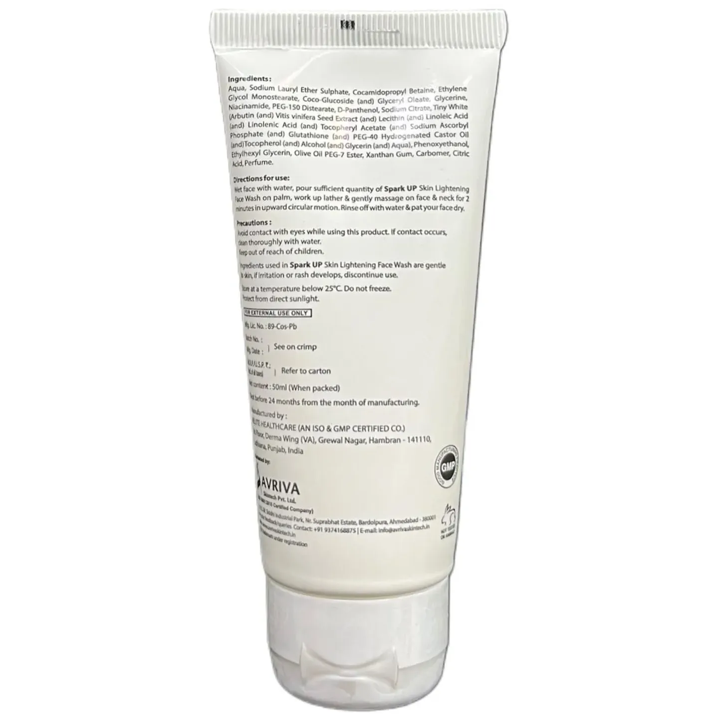 Sparkup Face Wash product image