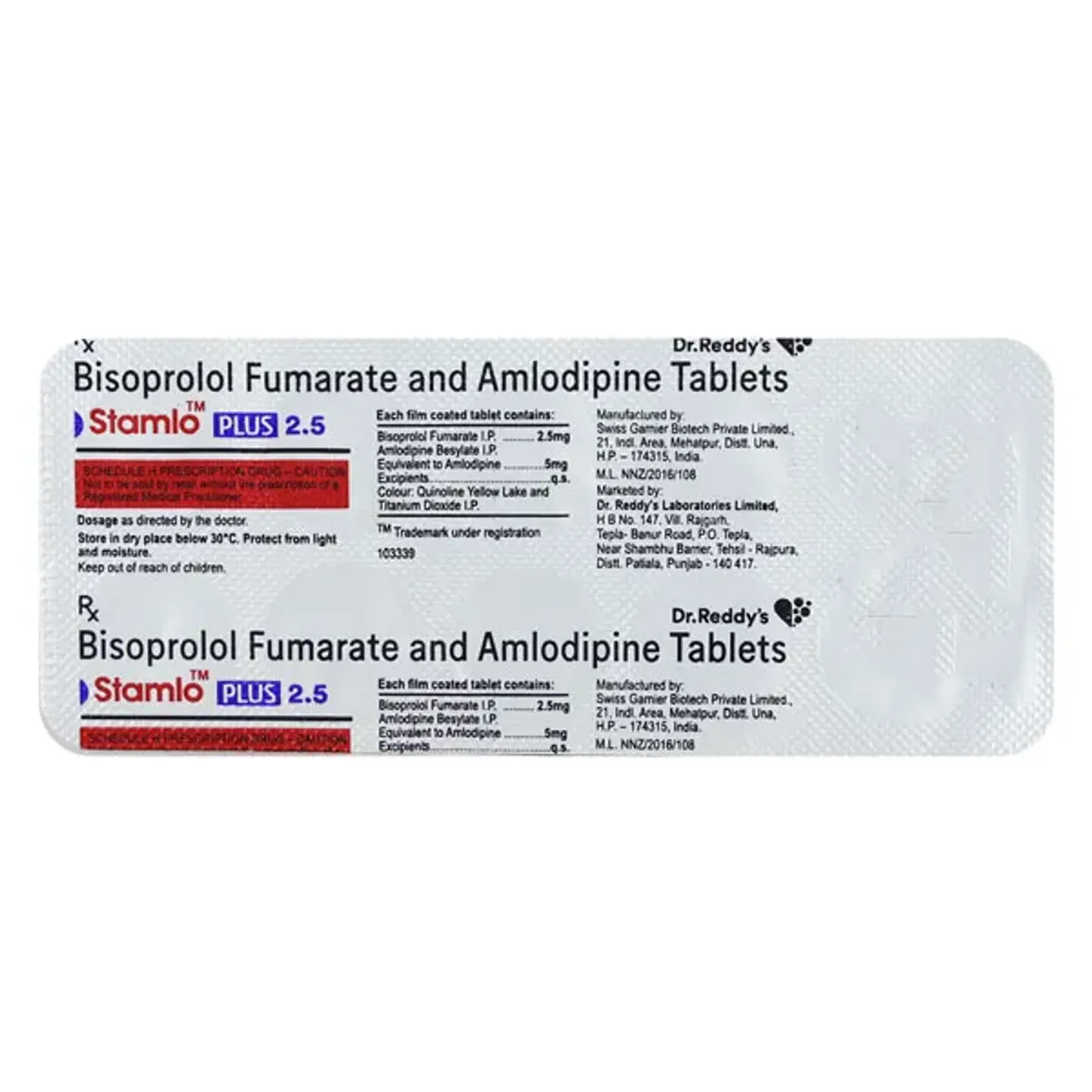 Stamlo Plus 2.5 Tablet product image