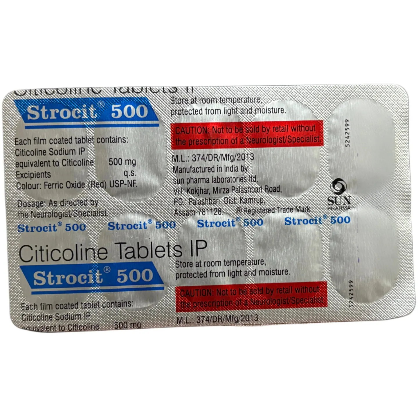 Strocit 500 Tablet product image