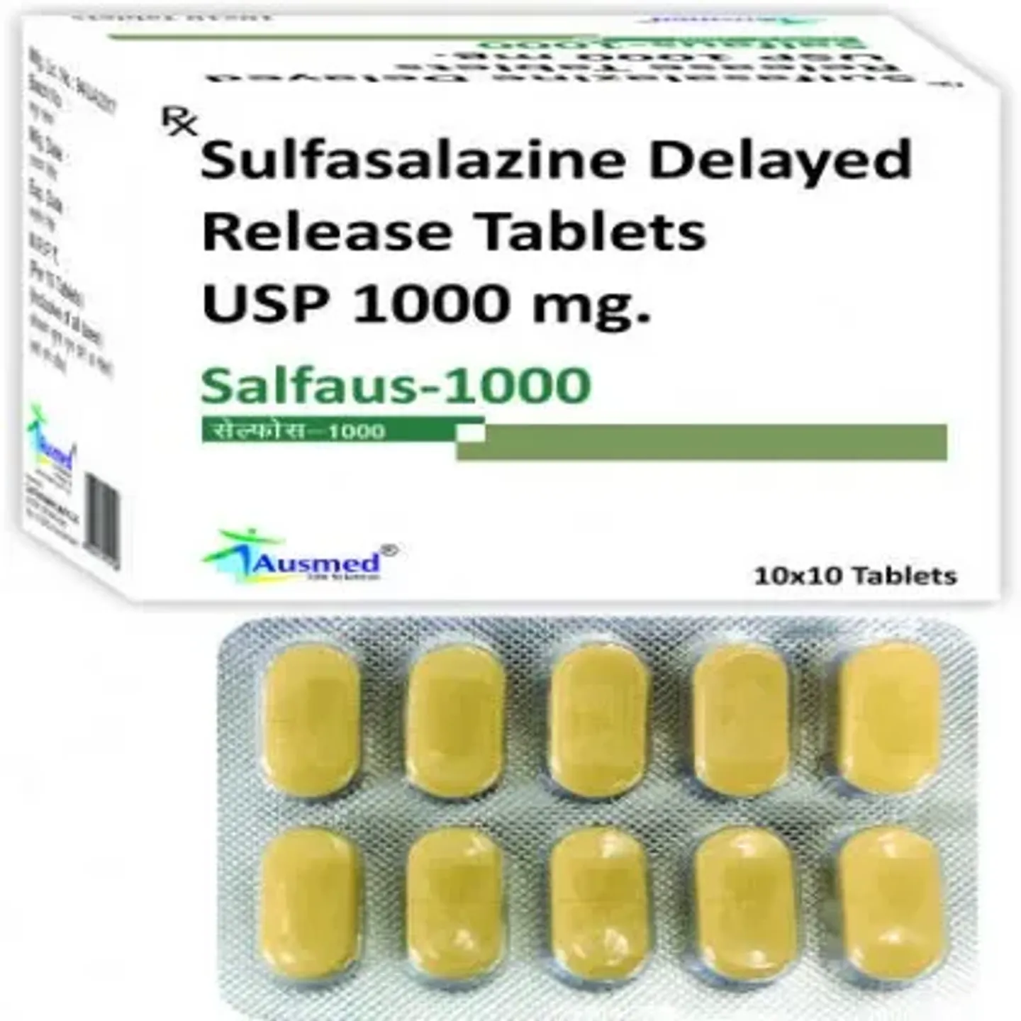 Sulfaus 1000mg Tablet product image
