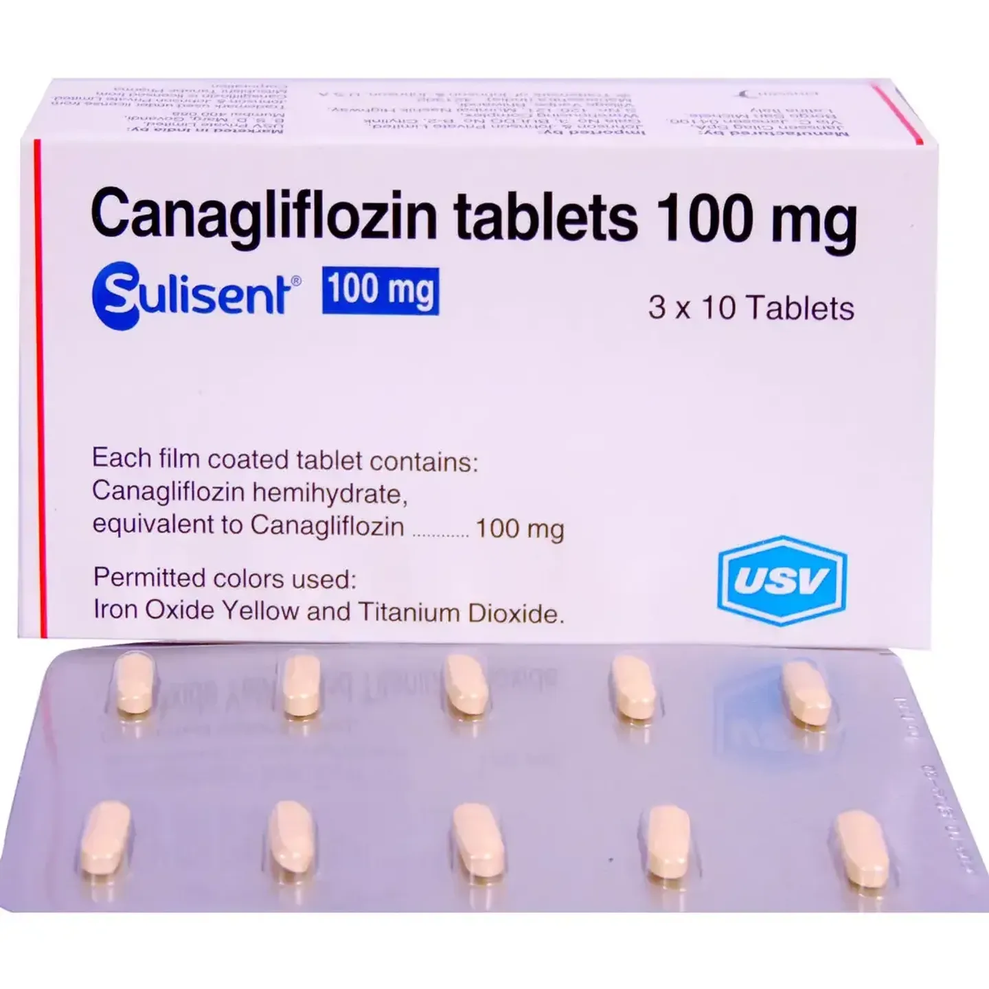 Sulisent 100mg Tablet product image