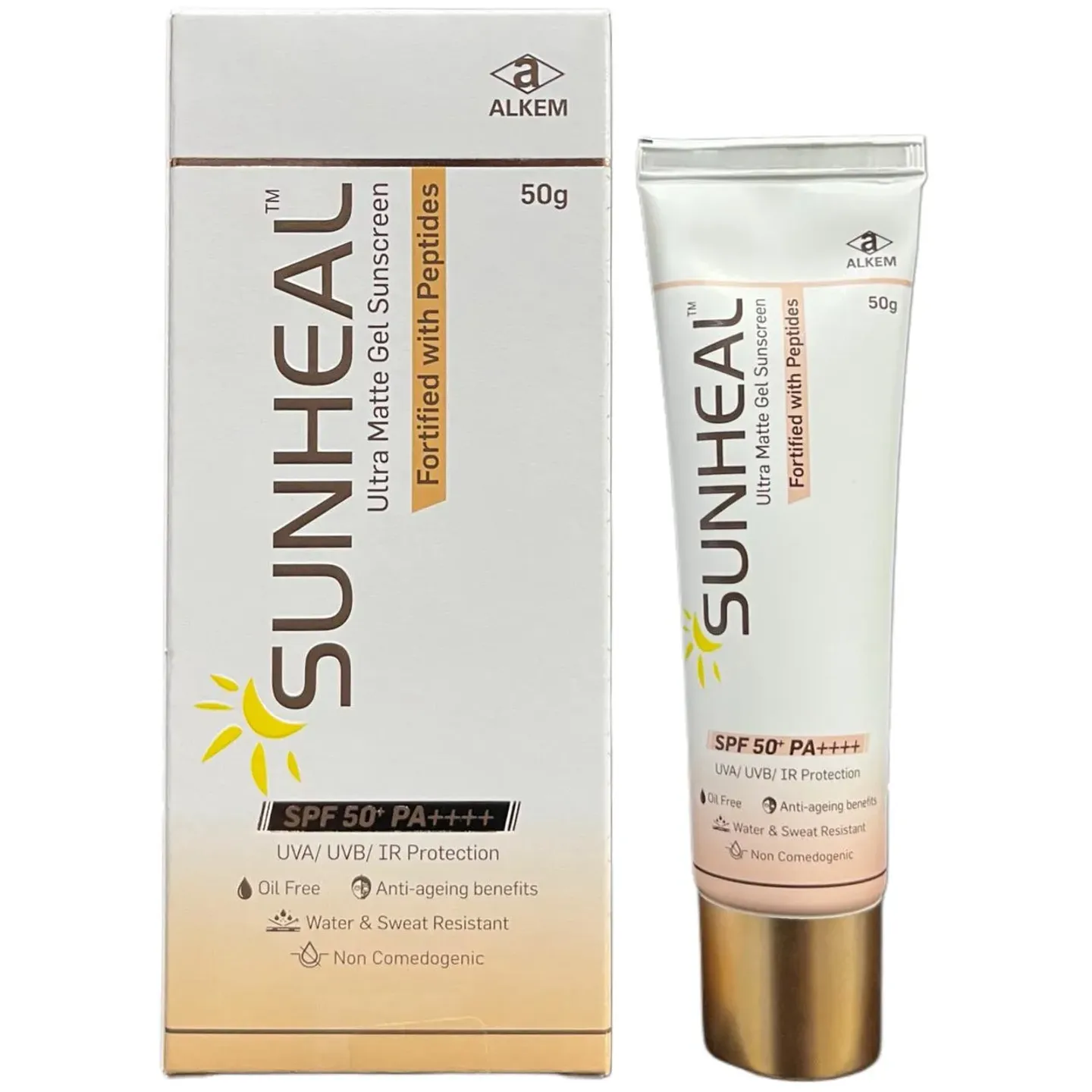 Sunheal Ultra Matte Gel Sunscreen 50gm product image