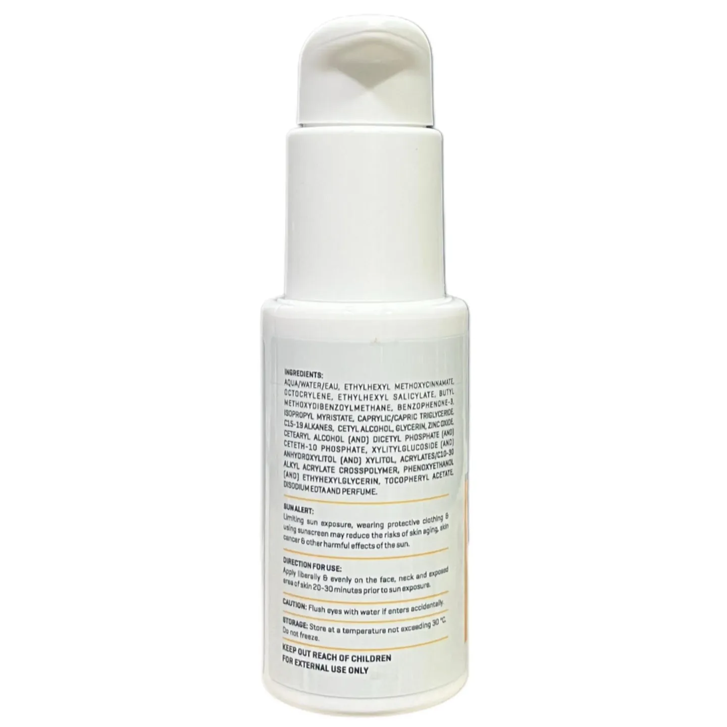 Sunniza Spf 40 Sunscreen Lotion product image