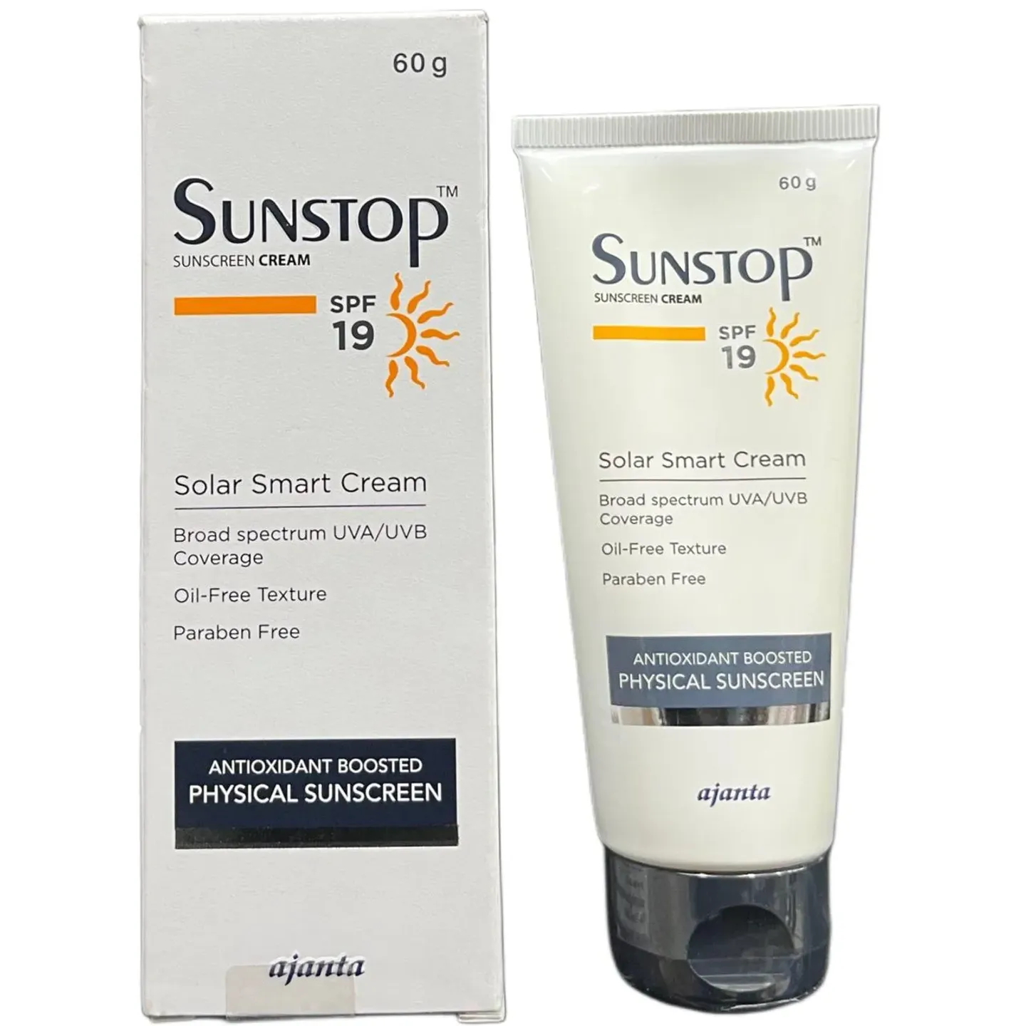 Sunstop Spf 19 Sunscreen Cream 60gm product image