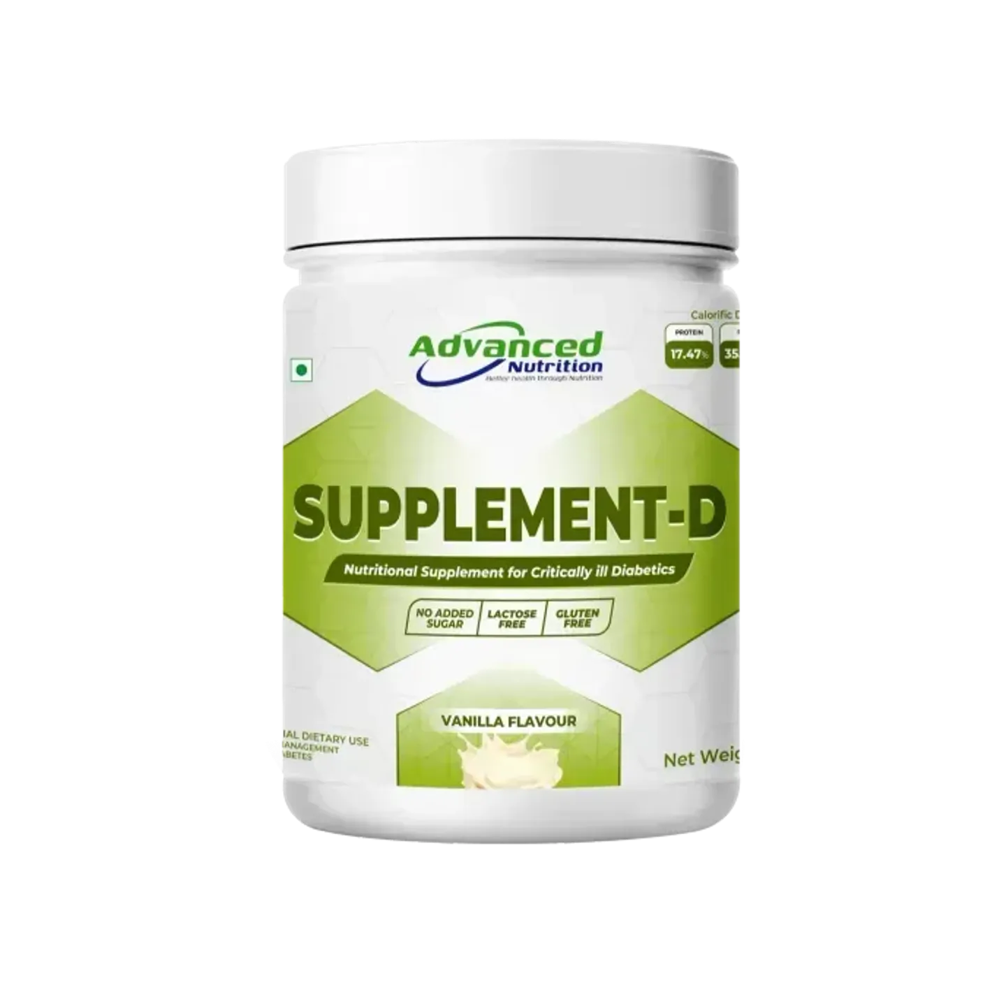 Supplement D Vanilla Flavour Powder product image