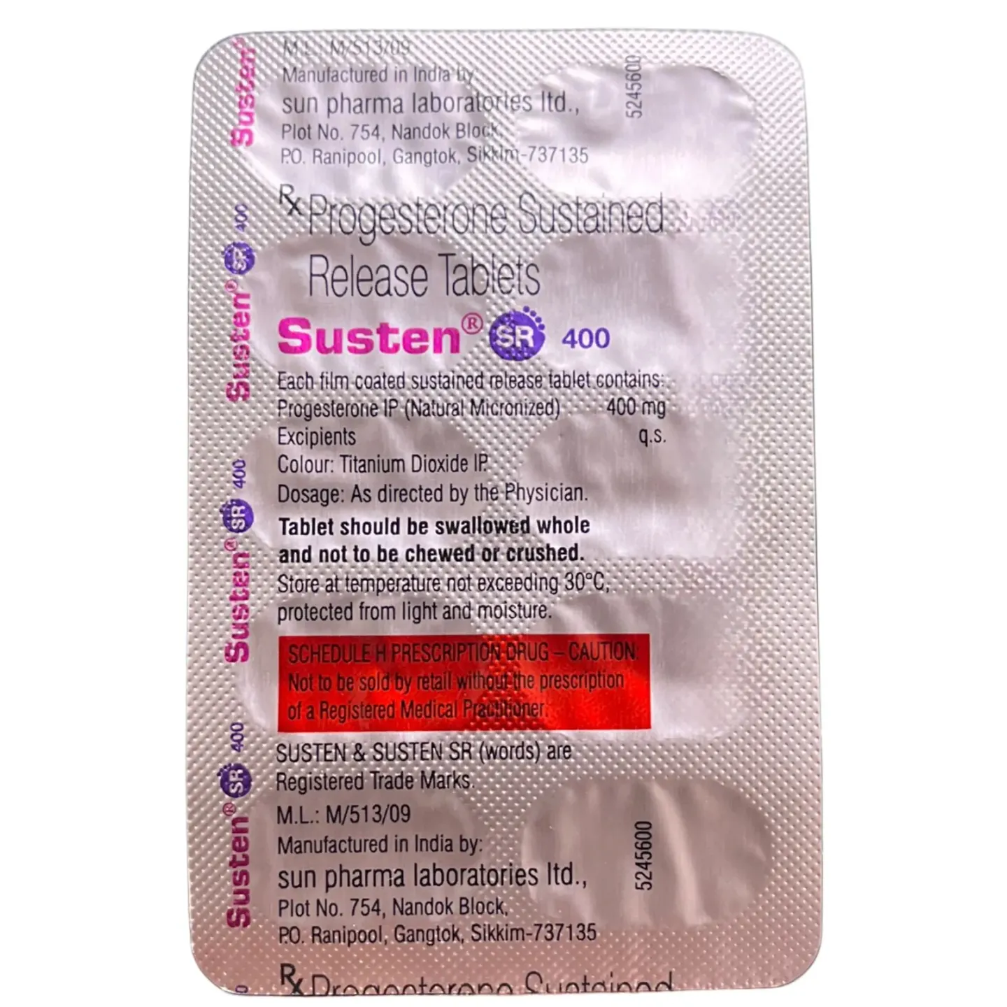 Susten Sr 400 Tablet product image