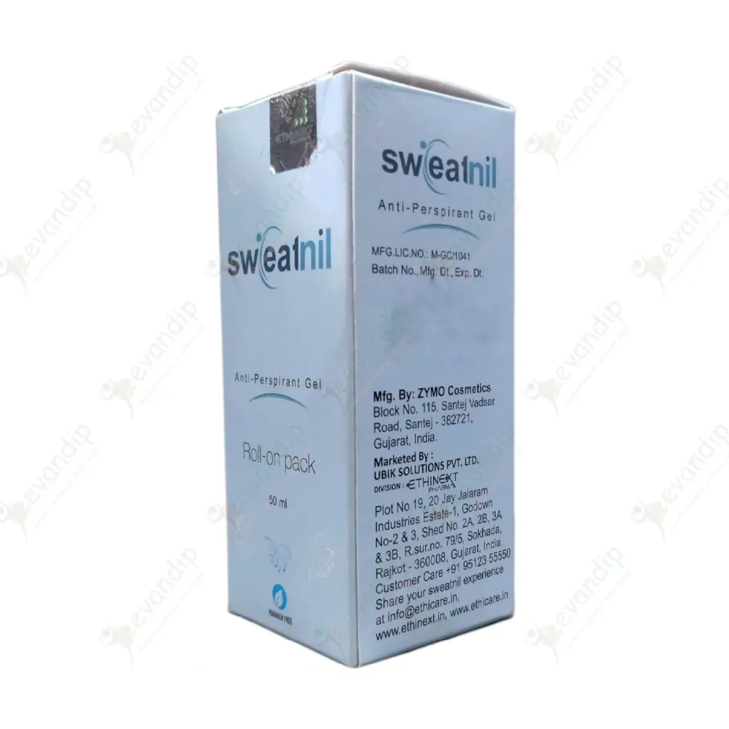 Swieatnil Anti Perspirant Gel product image