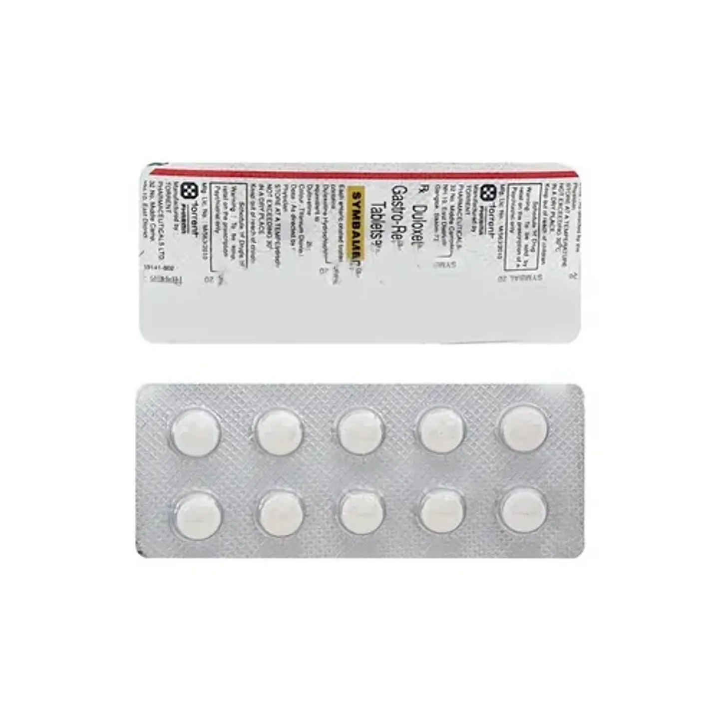 Symbal 20 Tablet product image