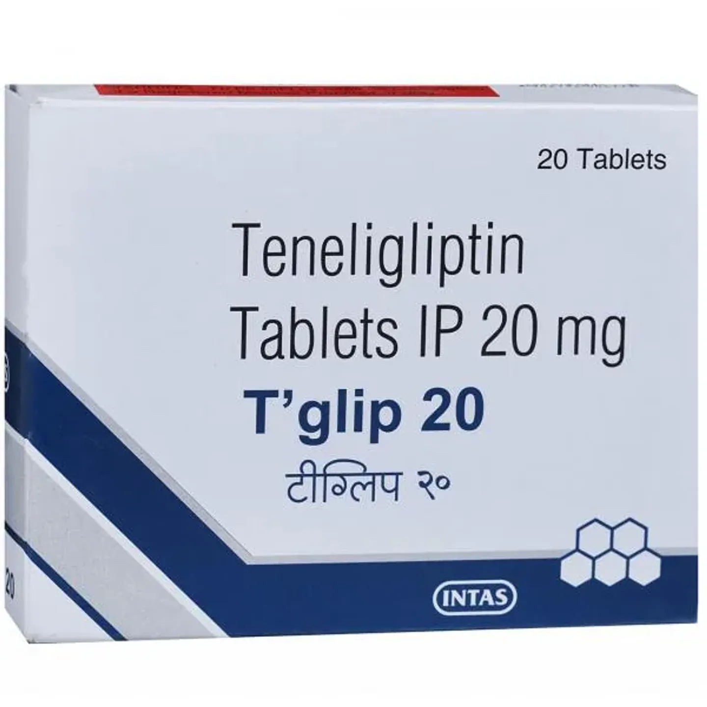 T Glip 20 Tablet product image