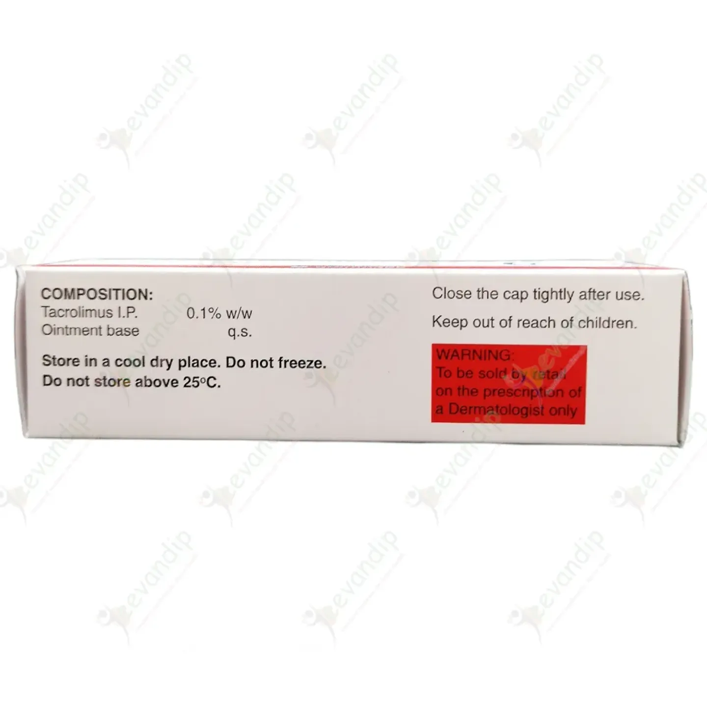 Tacroz Forte Xl 0.1% Ointment 40gm product image
