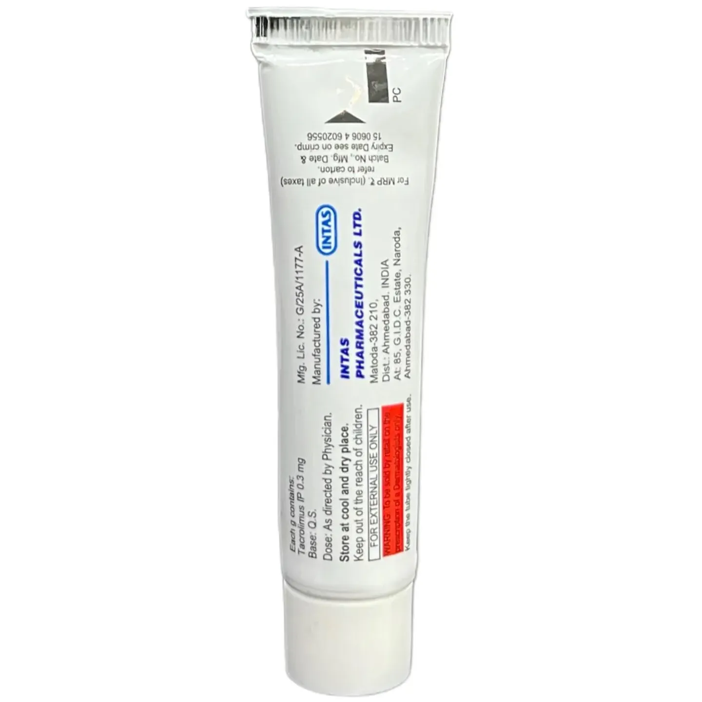 Takfa 0.03% Ointment 10gm product image