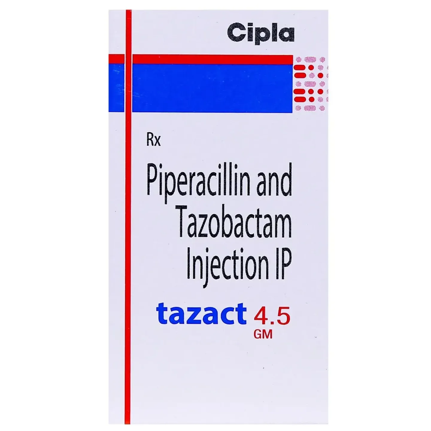 Tazact 4.5 Injection product image