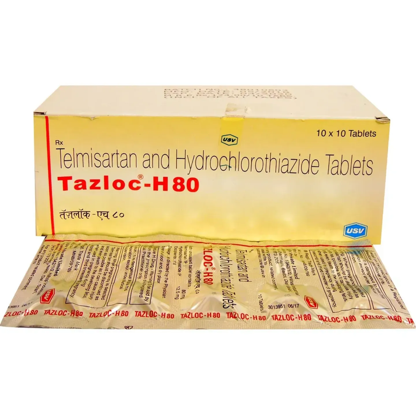 Tazloc-h 80 Tablet product image