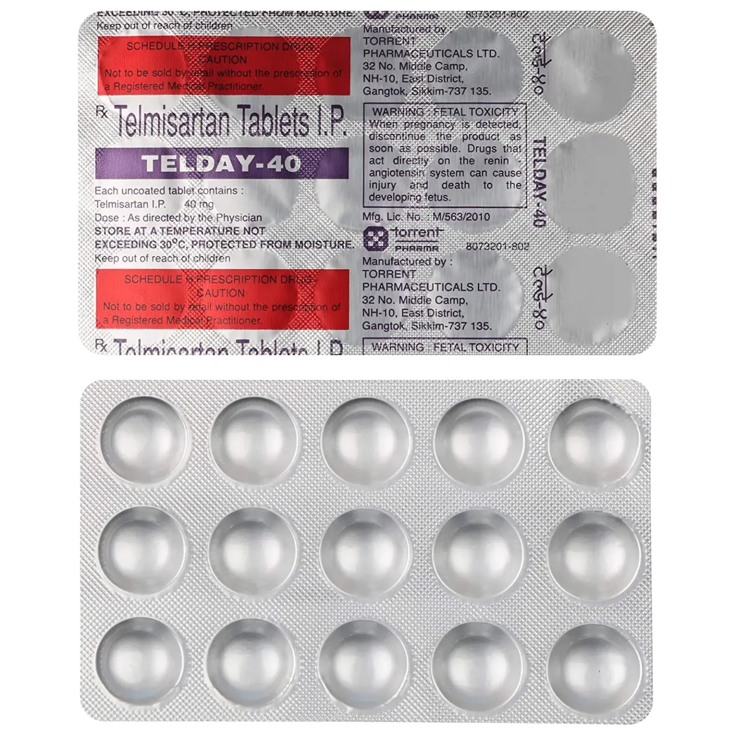 Telday 40 Tablet product image