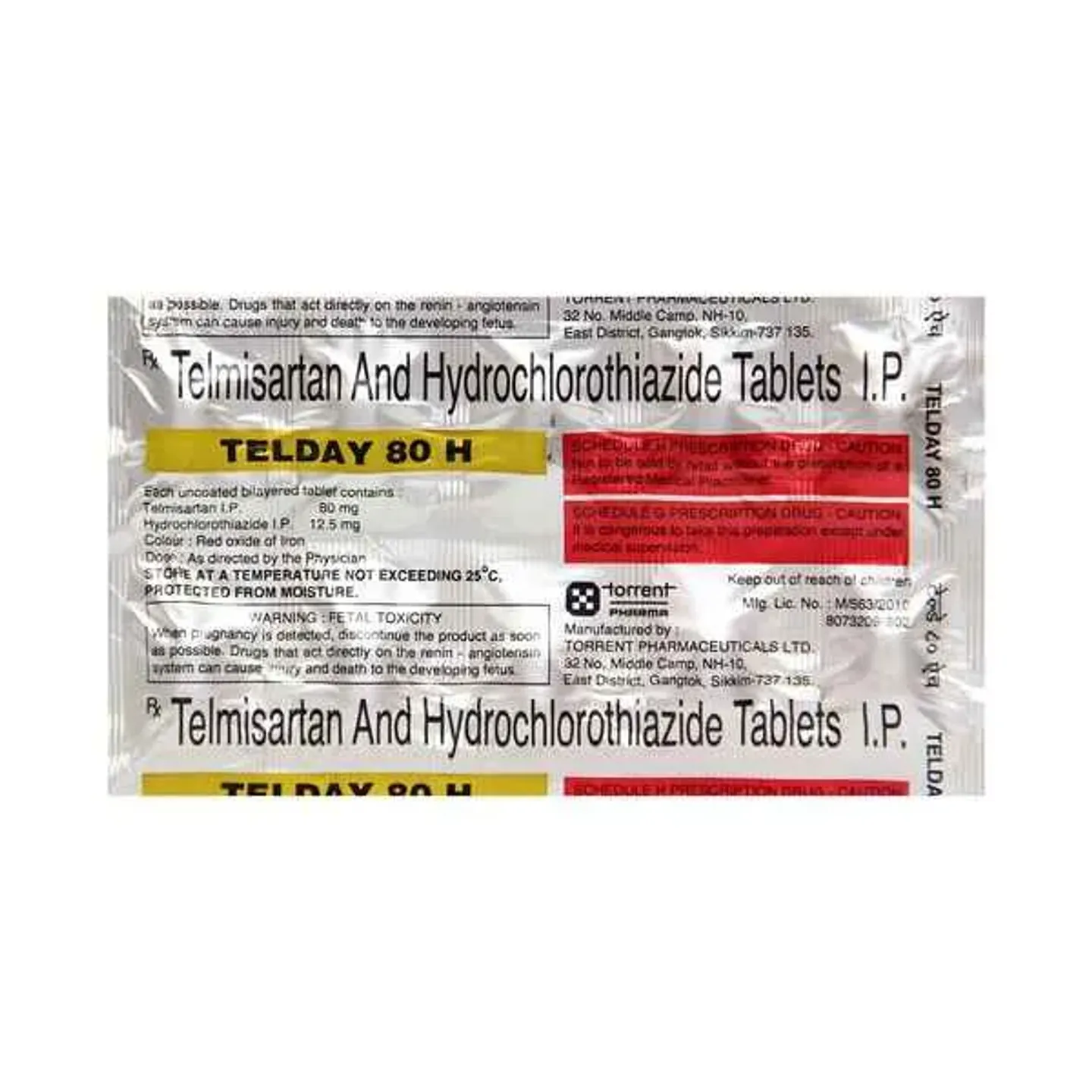 Telday H 80 Tablet product image