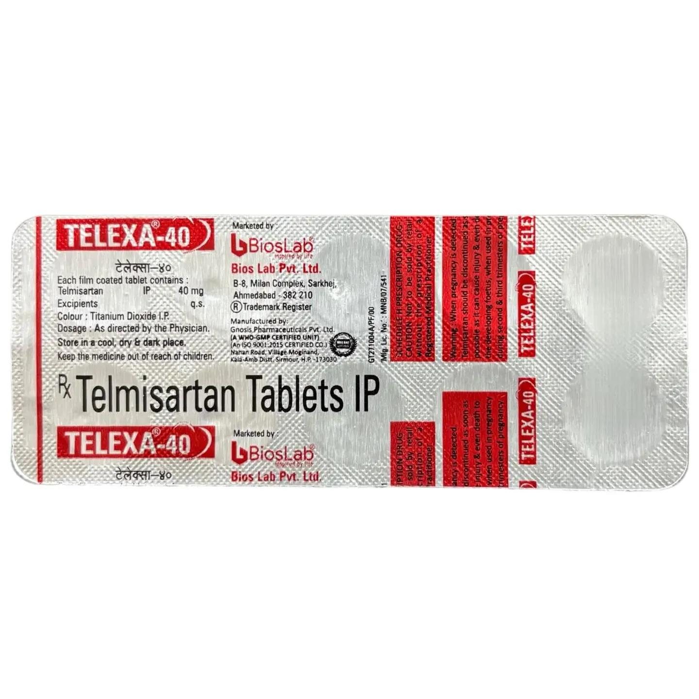Telexa 40 Tablet product image