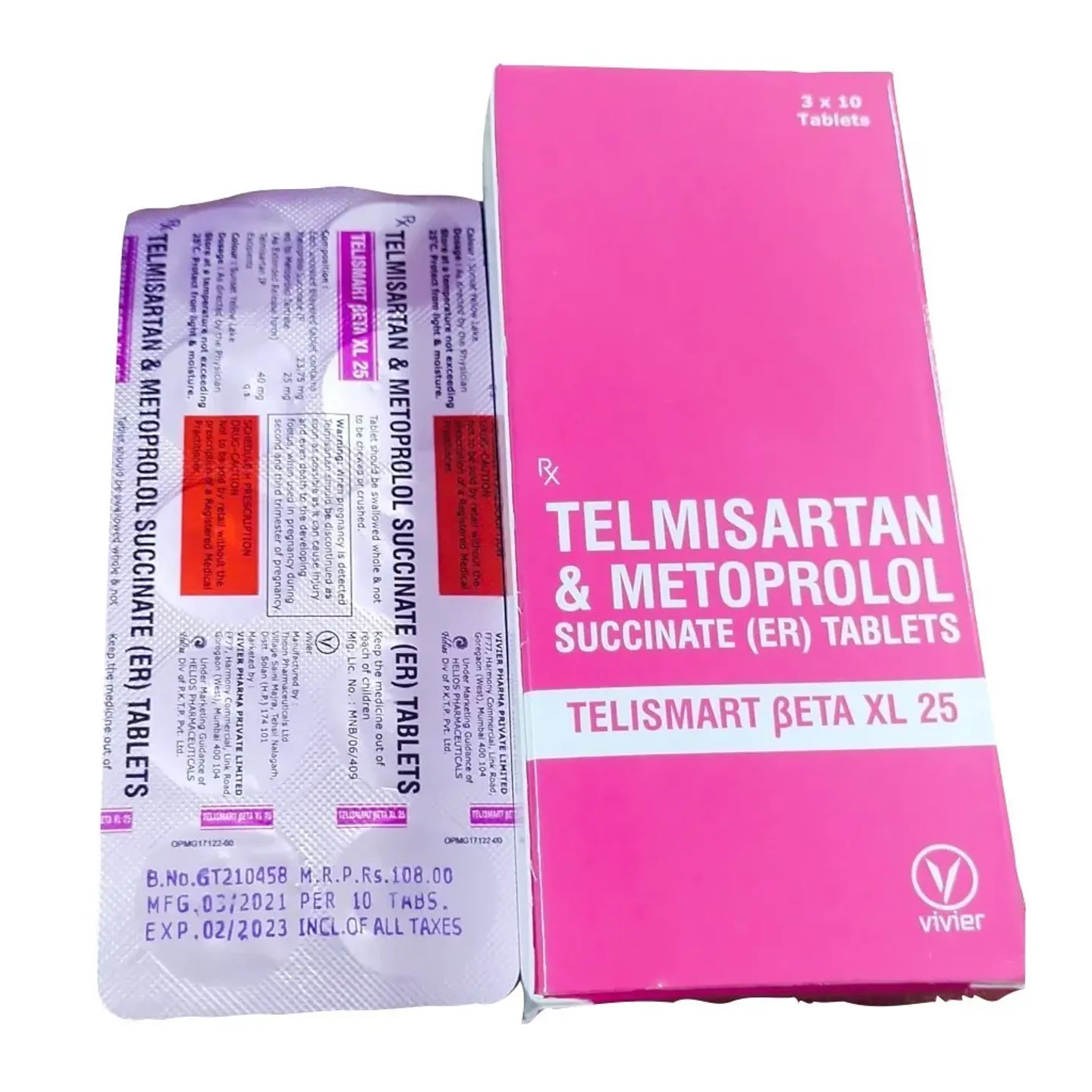 Telismart Beta Xl 25 Tablet product image