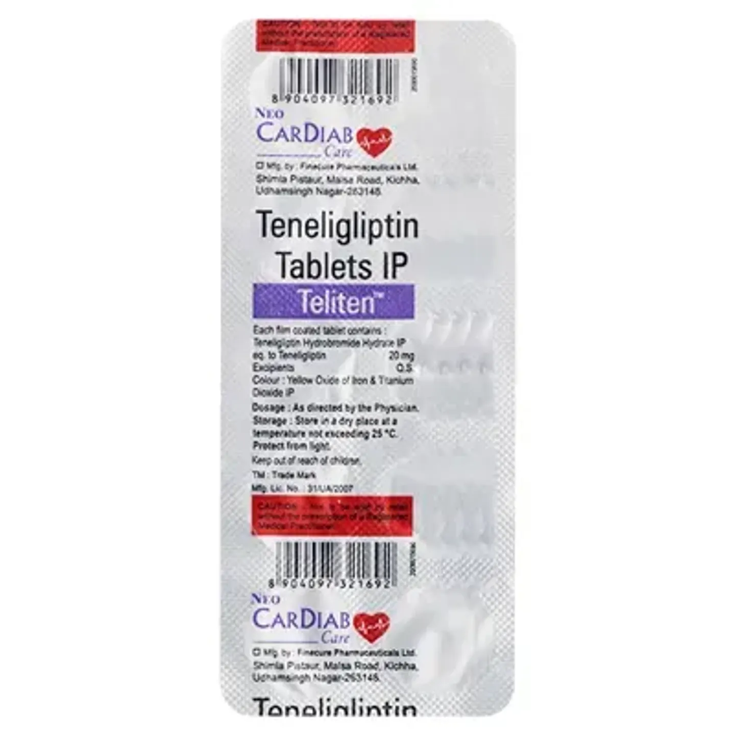 Teliten Tablet product image