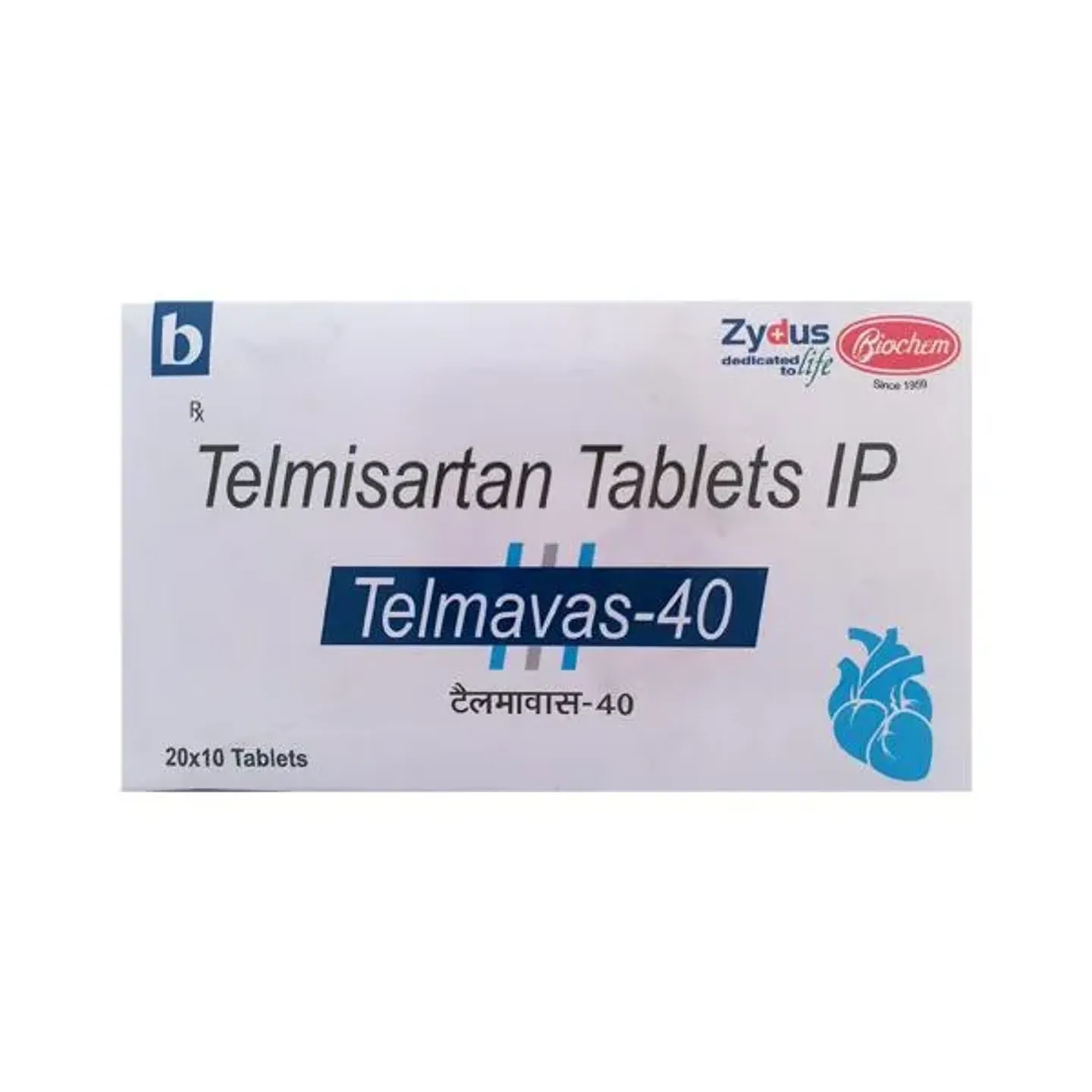 Telmavas 40 Tablet product image