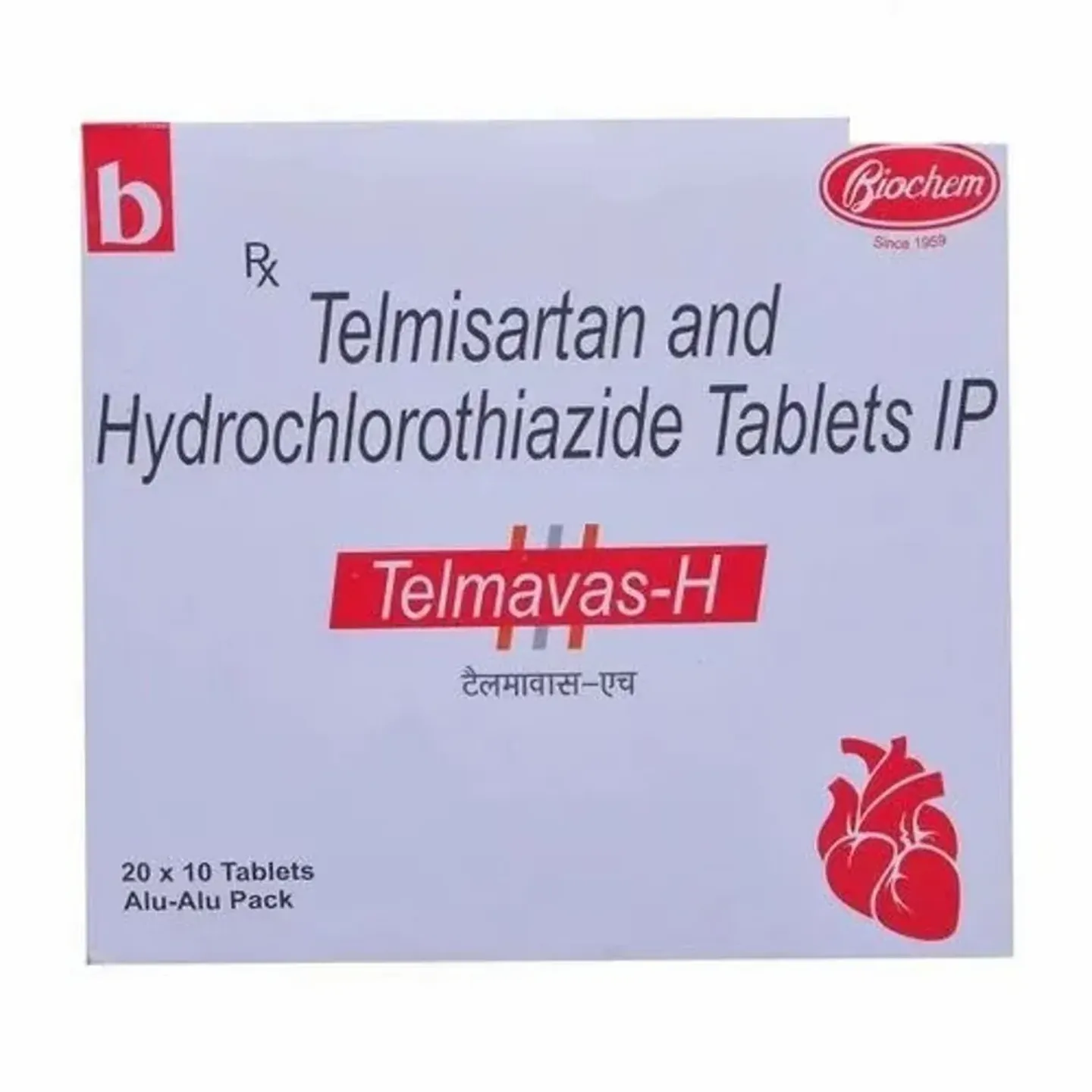 Telmavas H Tablet product image