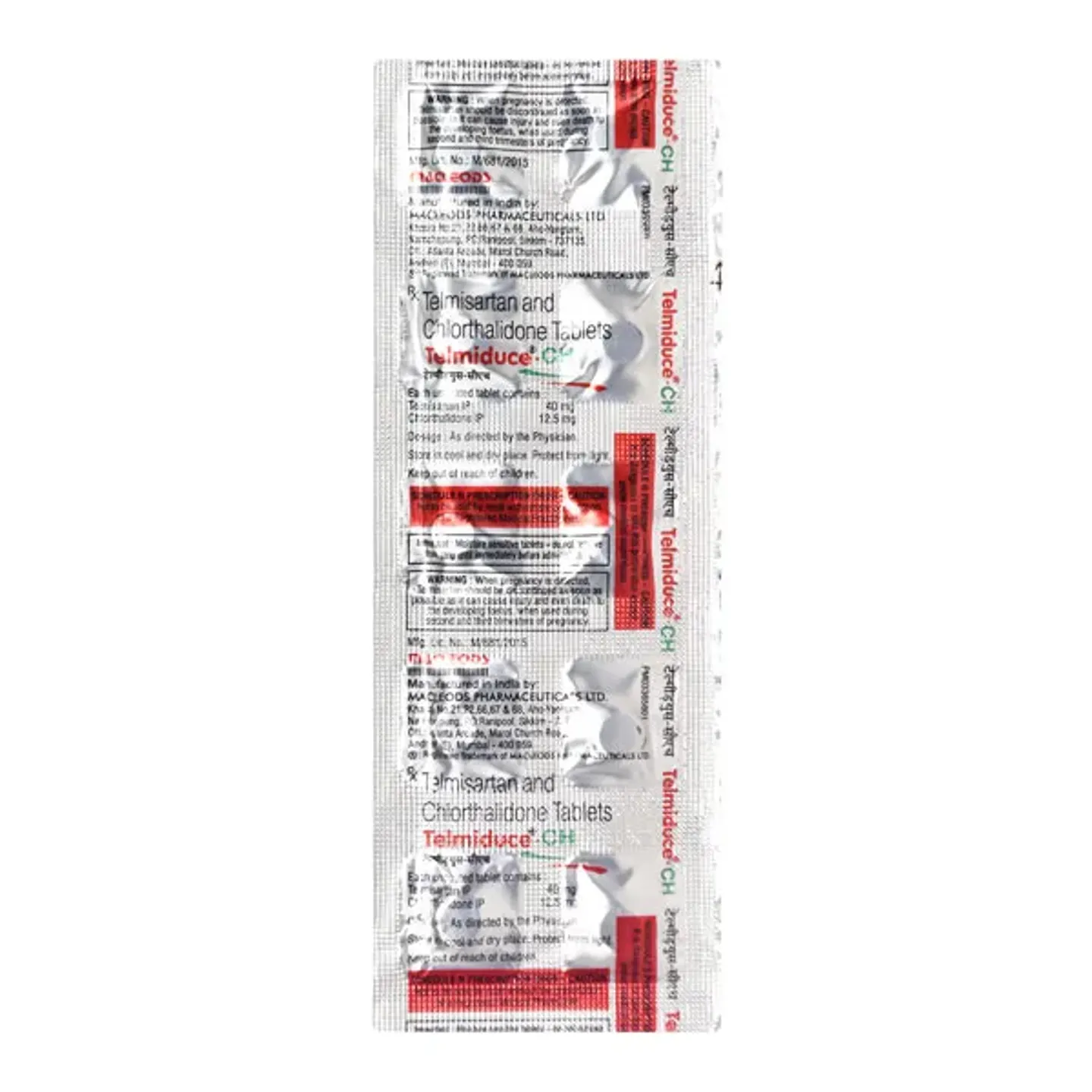 Telmiduce Ch Tablet product image