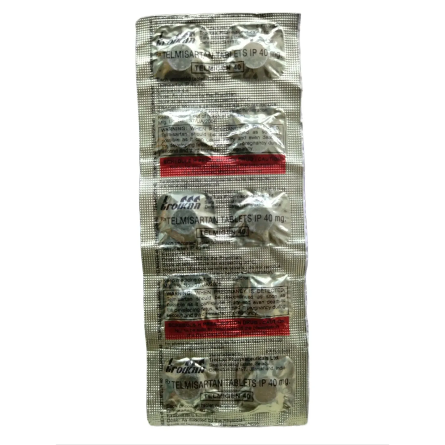 Telmigen 40 Tablet product image