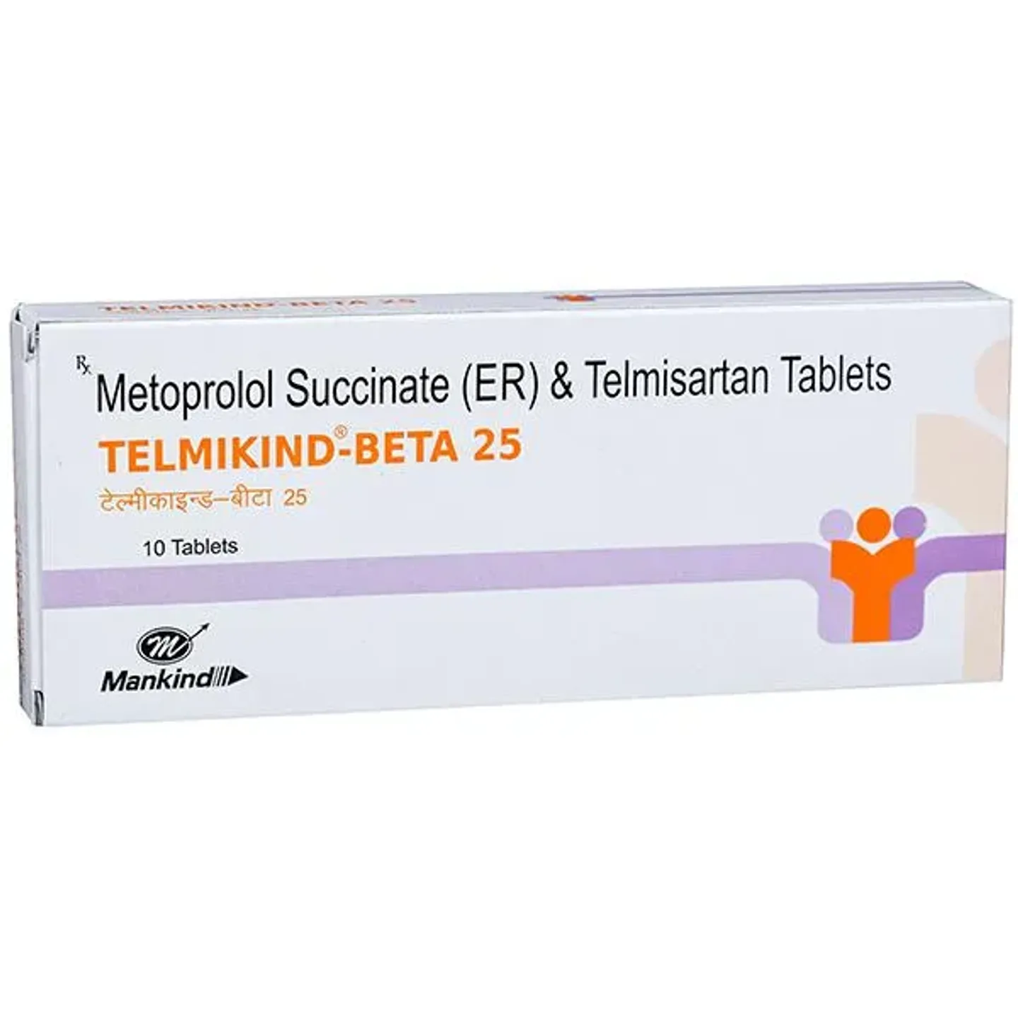 Telmikind Beta 25 Tablet product image