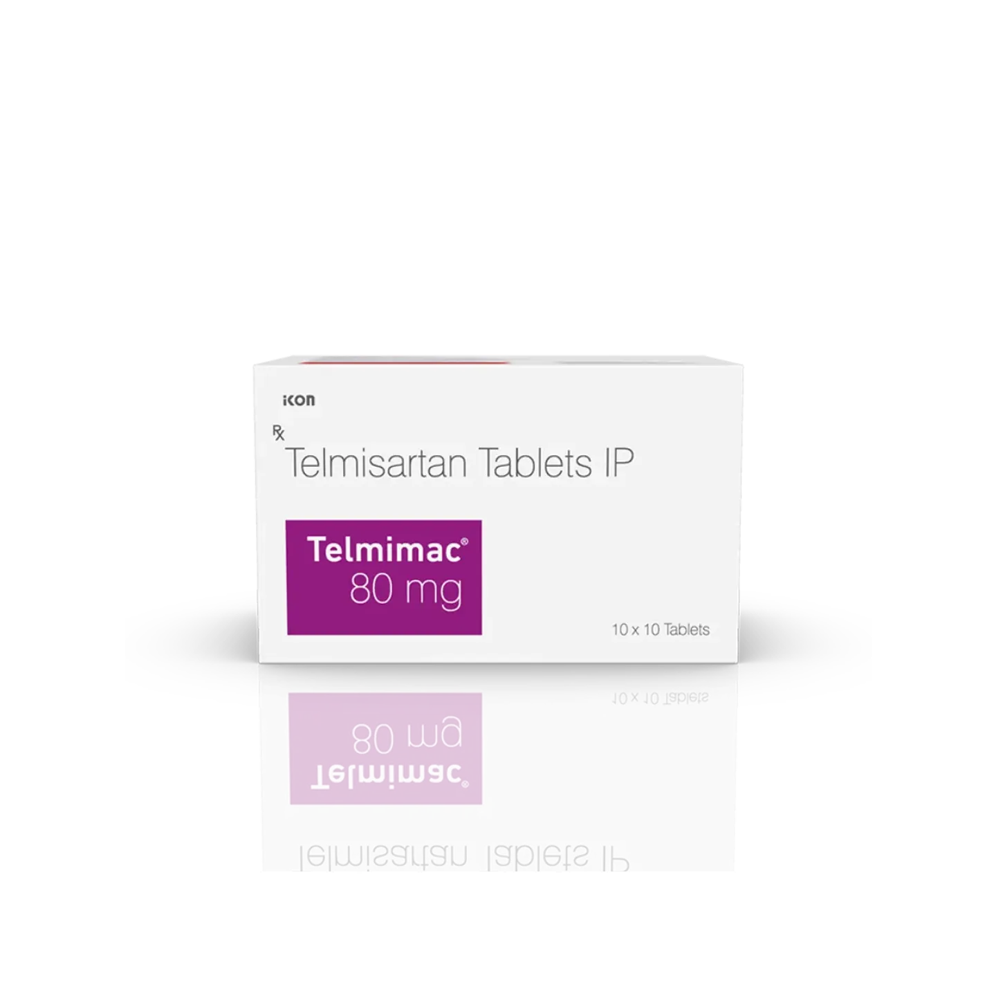 Telmimac 80mg Tablet product image