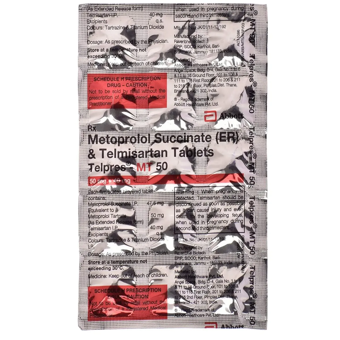 Telpres Mt 50 Tablet product image