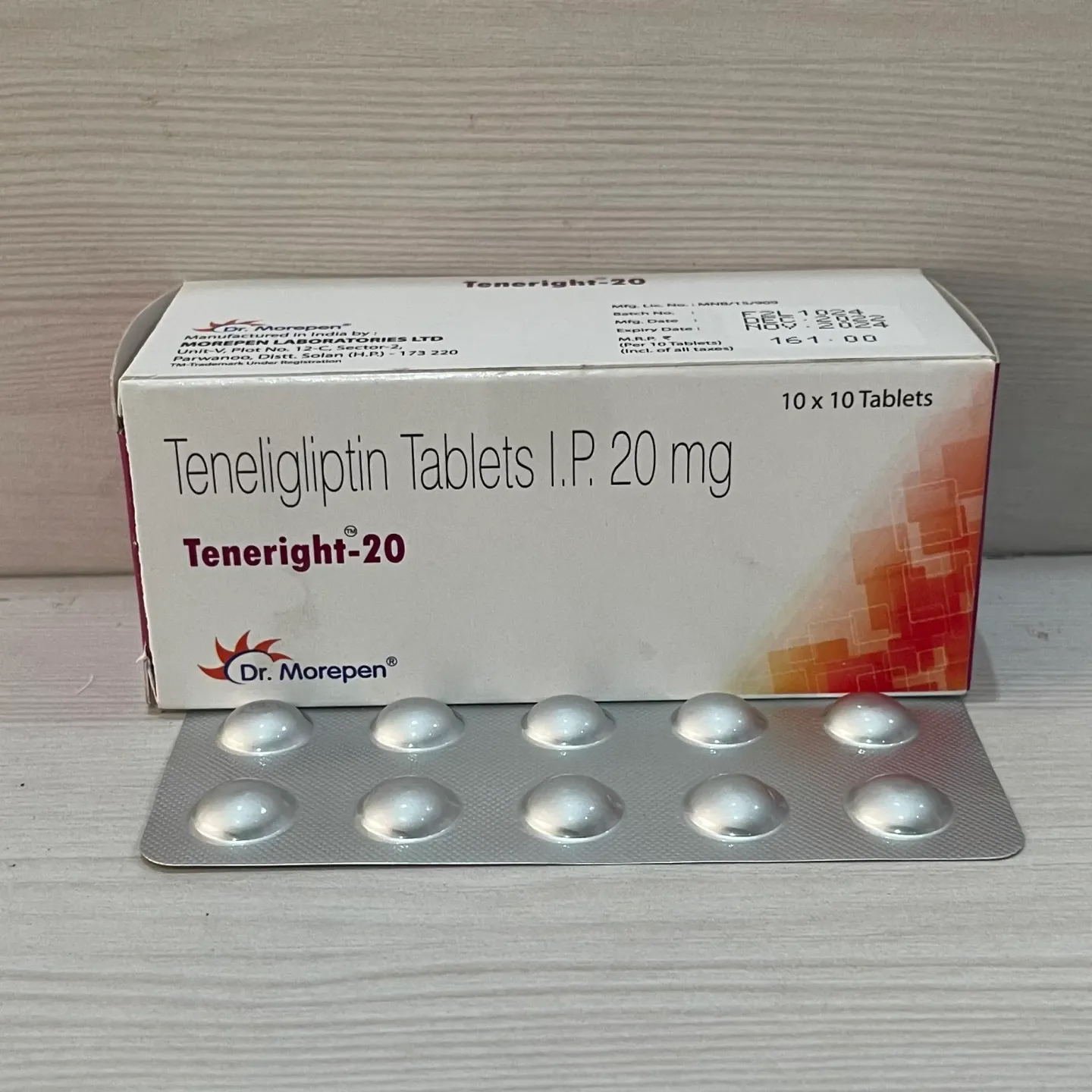 Teneright 20 Tablet product image