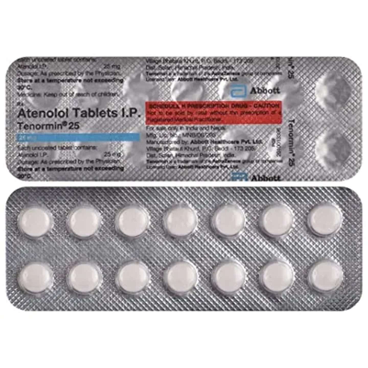 Tenormin 25 Tablet product image