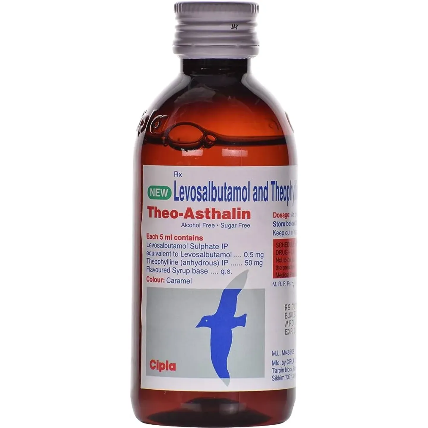 Theo Asthalin Syrup product image