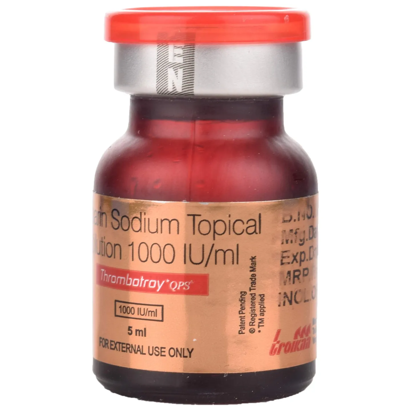 Thrombotroy Qps Solution 5ml product image