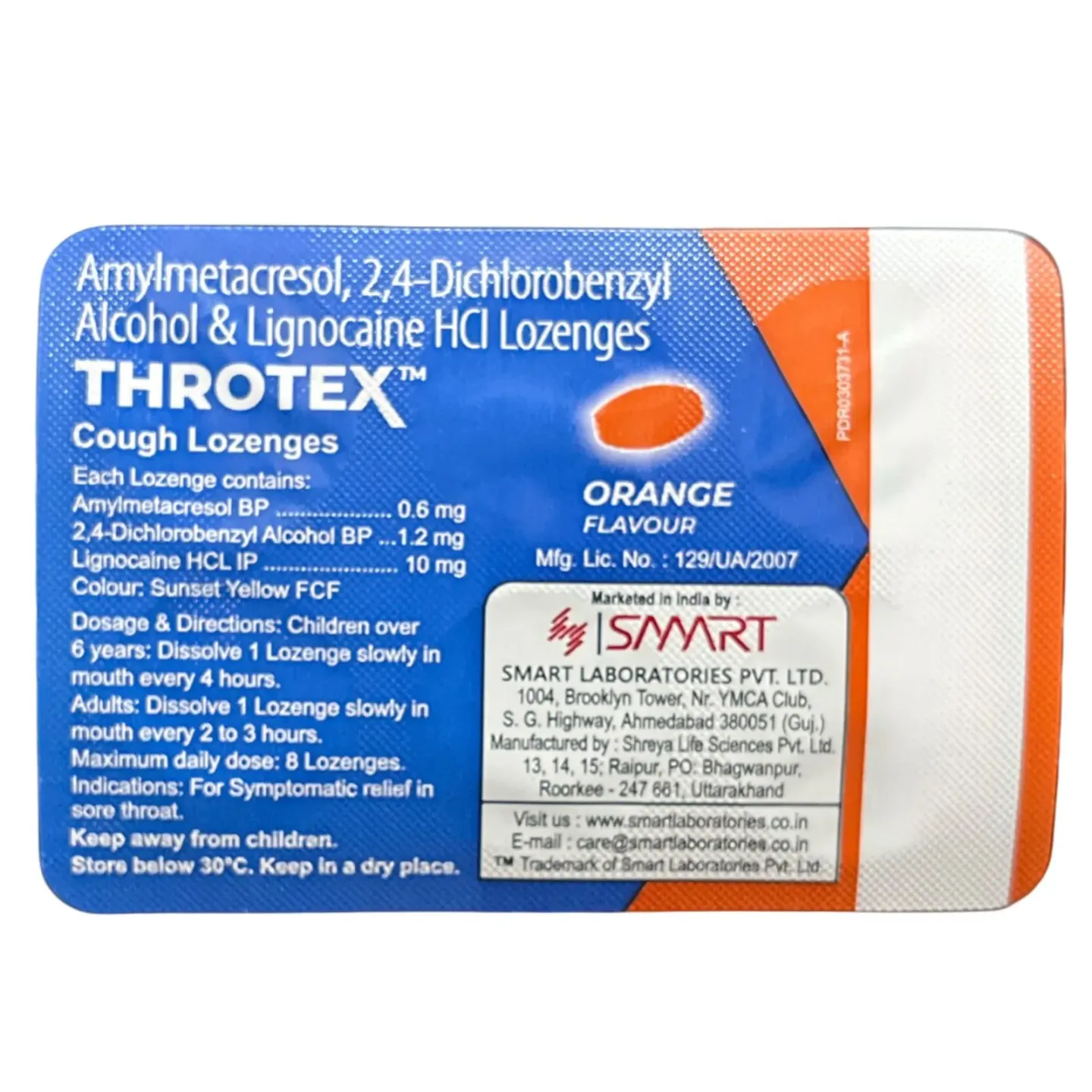 Throtex 6 Lozenges product image
