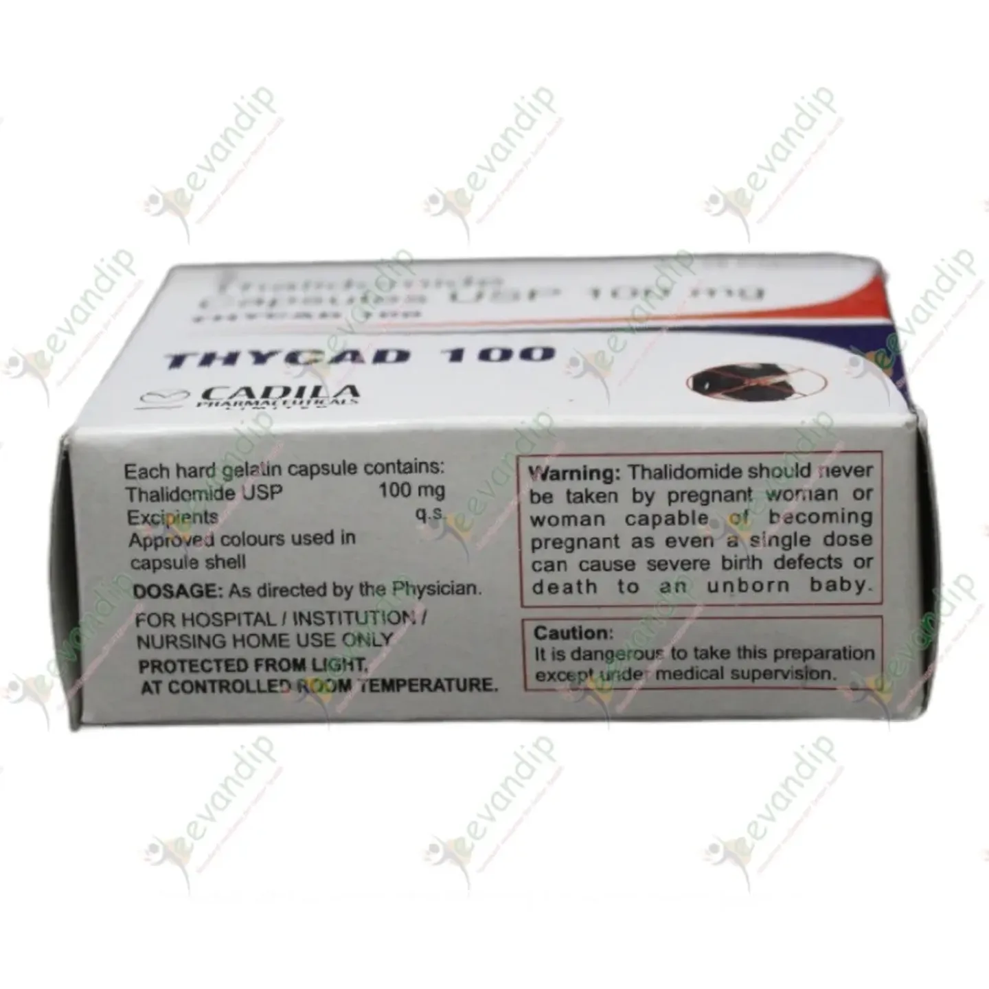 Thycad 100mg Capsule product image
