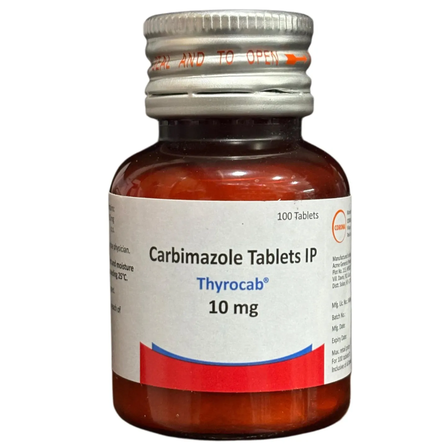 Thyrocab 10 Tablet product image