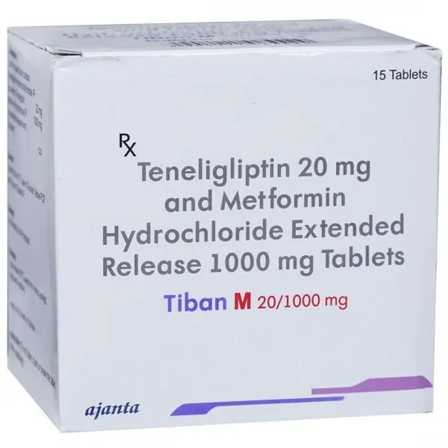 Tiban M 20/1000 Tablet product image