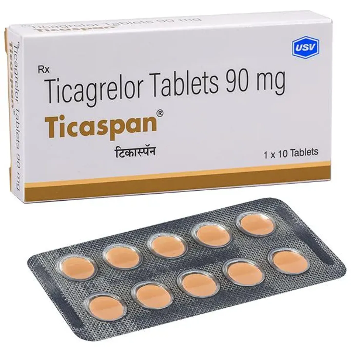 Ticaspan 90 Tablet product image