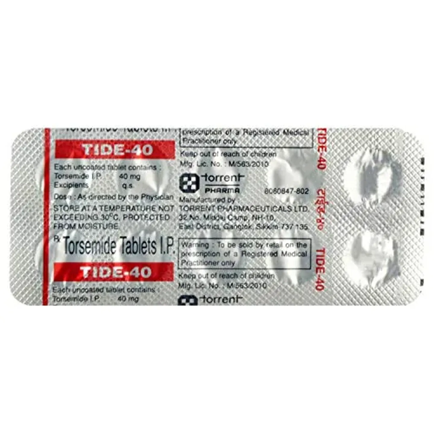 Tide 40 Tablet product image