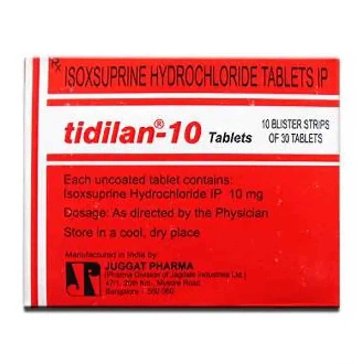 Tidilan 10 Tablet product image