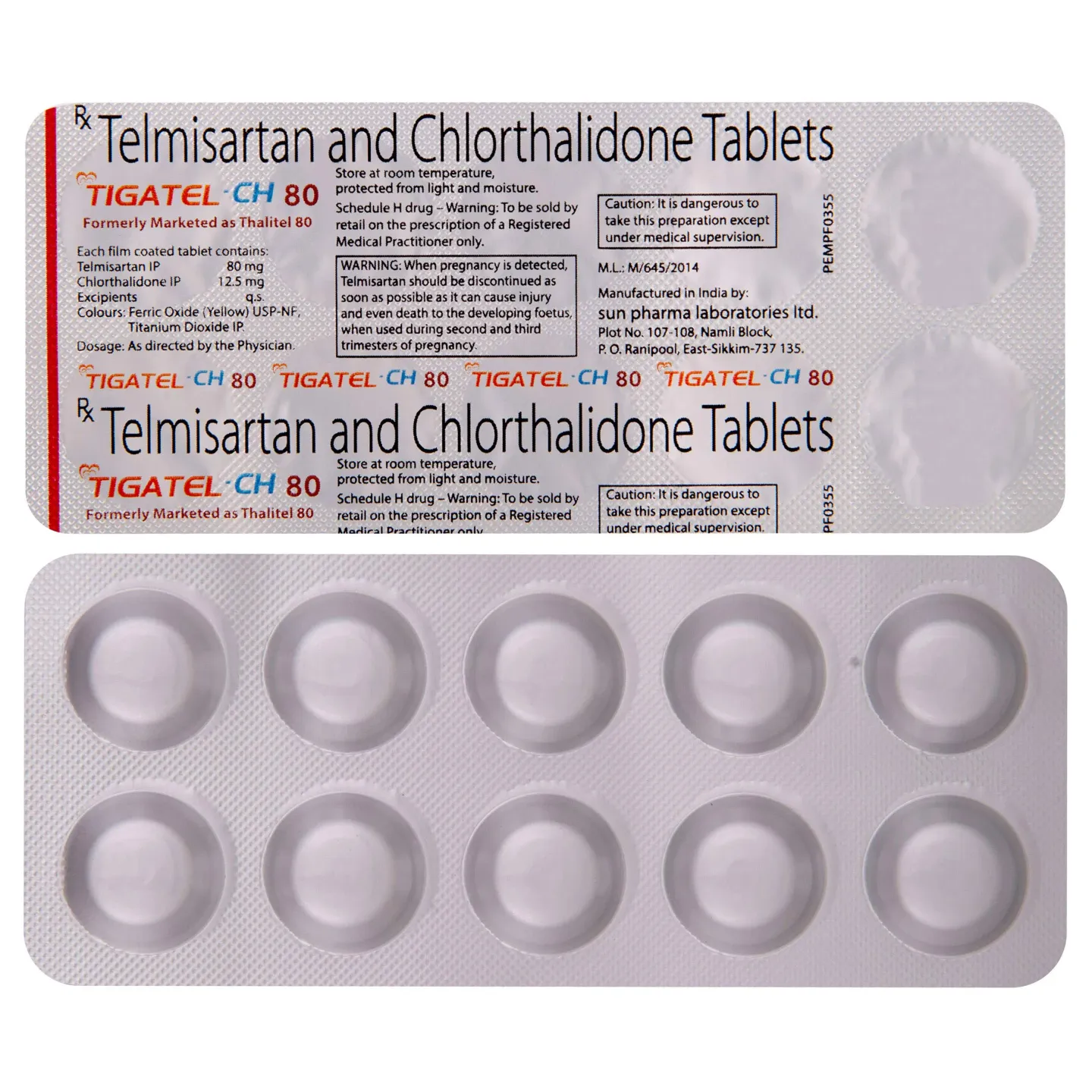 Tigatel Ch 80 Tablet product image
